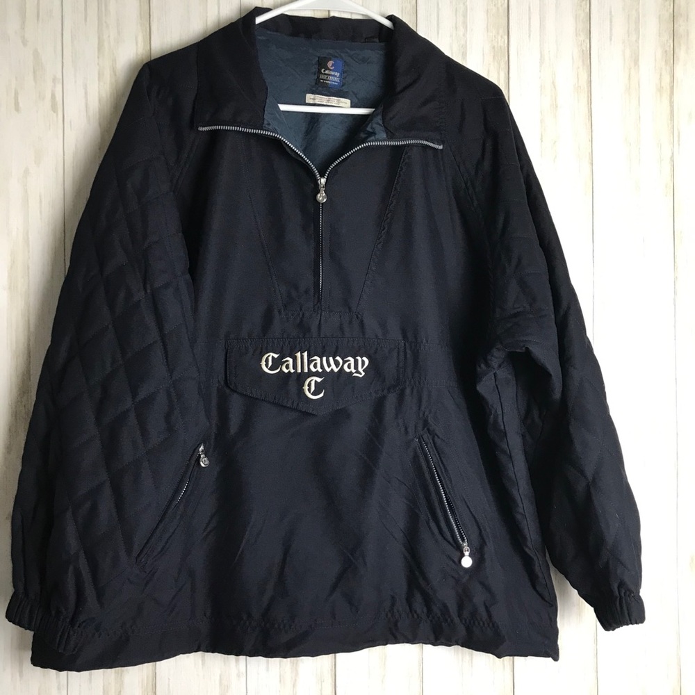 Callaway 3/4 Zip Jacket w/Front Pocket Medium